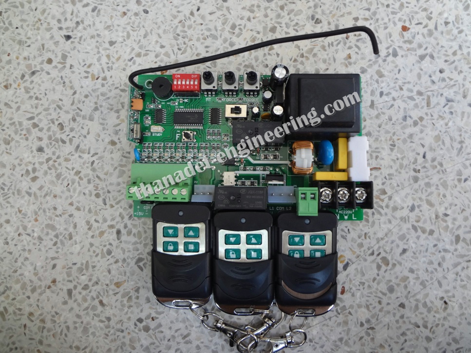 ซ่อมติดตั้งมอเตอร์ประตูรีโมท ALBANO