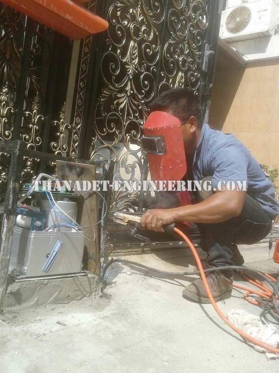 รีโมทประตูรั้วเสีย